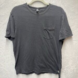 Vuori Pima Cotton Pocket Tee Womens Medium Crop Oversized Athleisure Fitness
